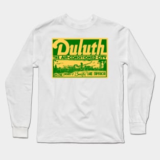 Vintage Duluth Decal Long Sleeve T-Shirt